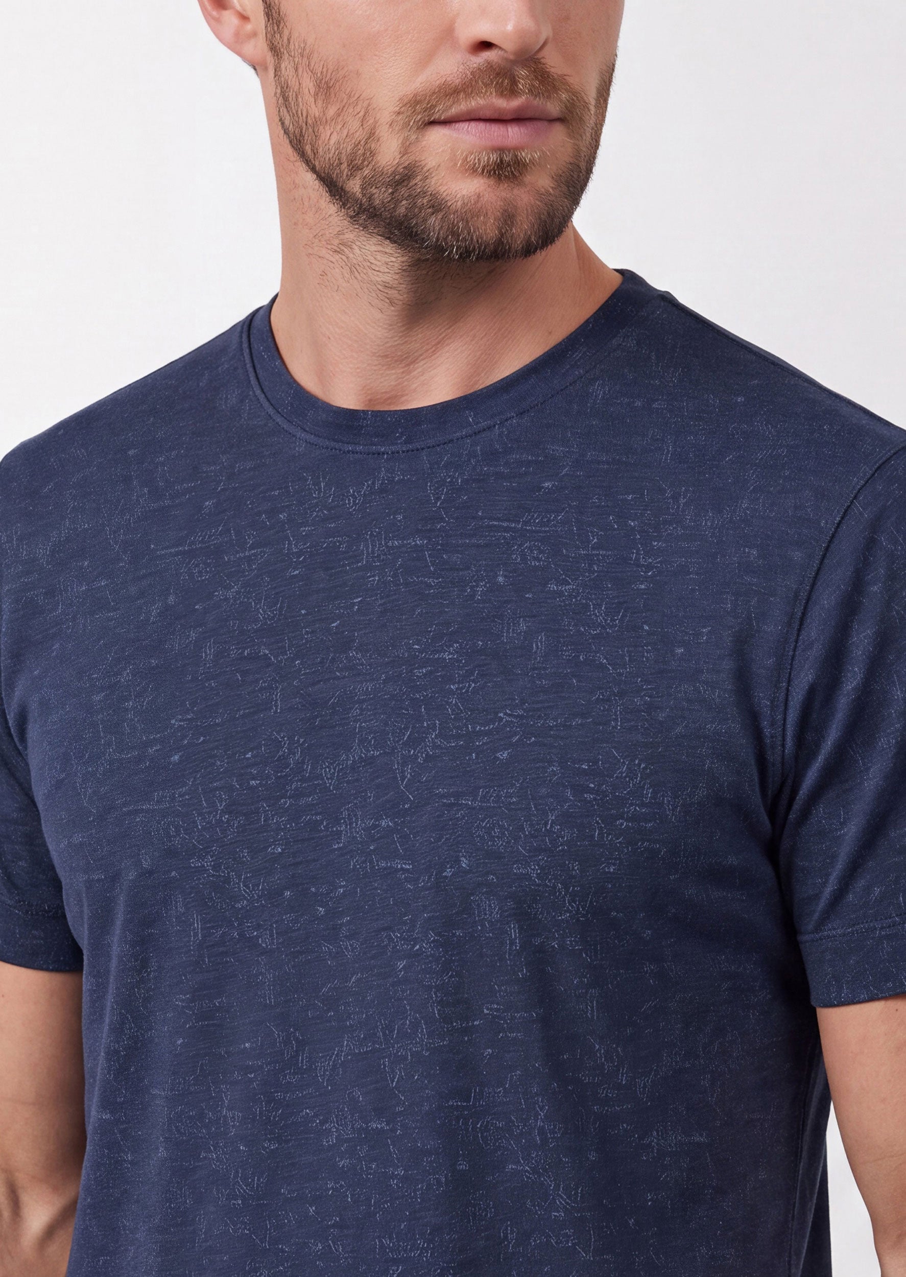 Navy Crew Neck T-shirt