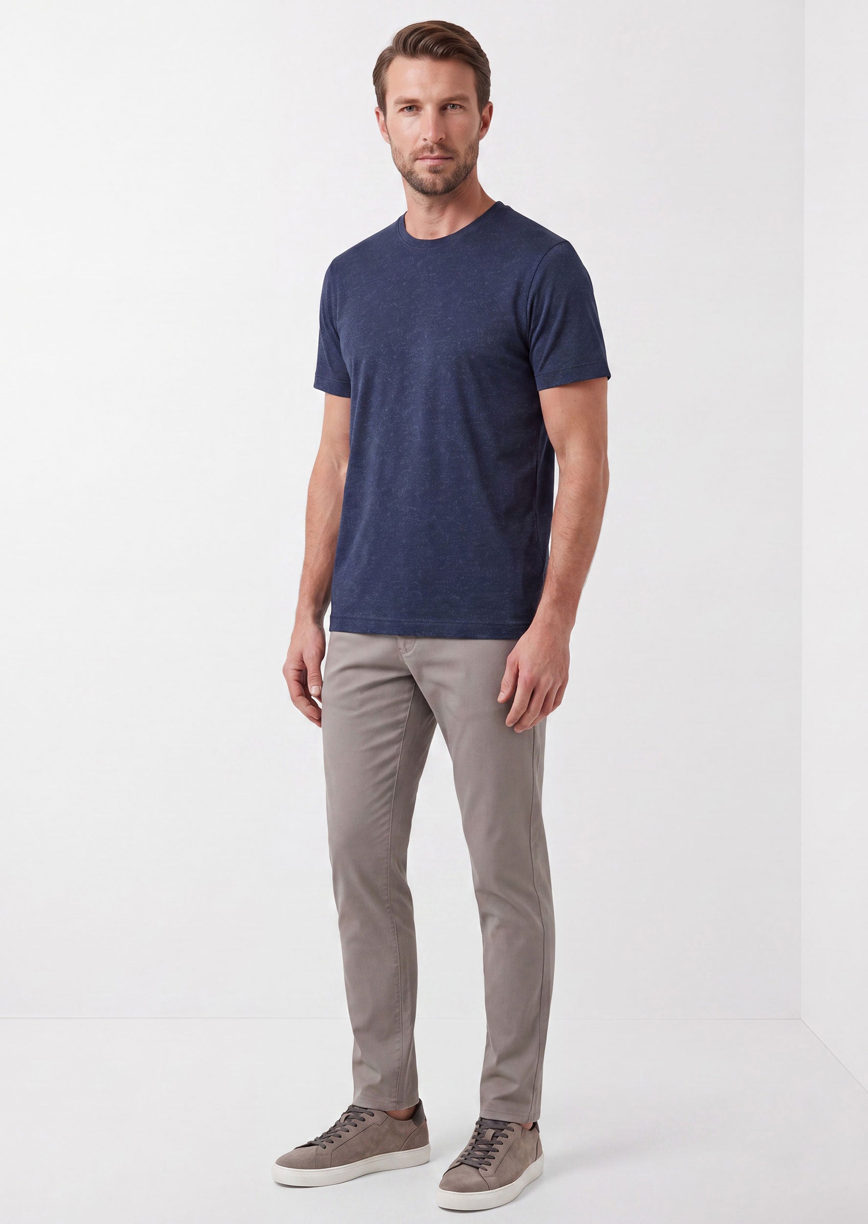 Navy Crew Neck T-shirt
