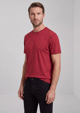 Burgundy Crew Neck T-shirt