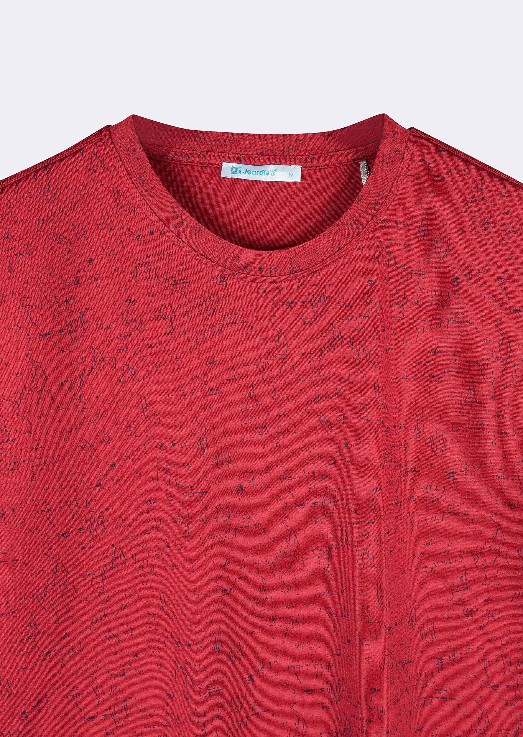 Burgundy Crew Neck T-shirt