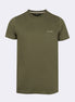 Khaki Crew Neck T-shirt