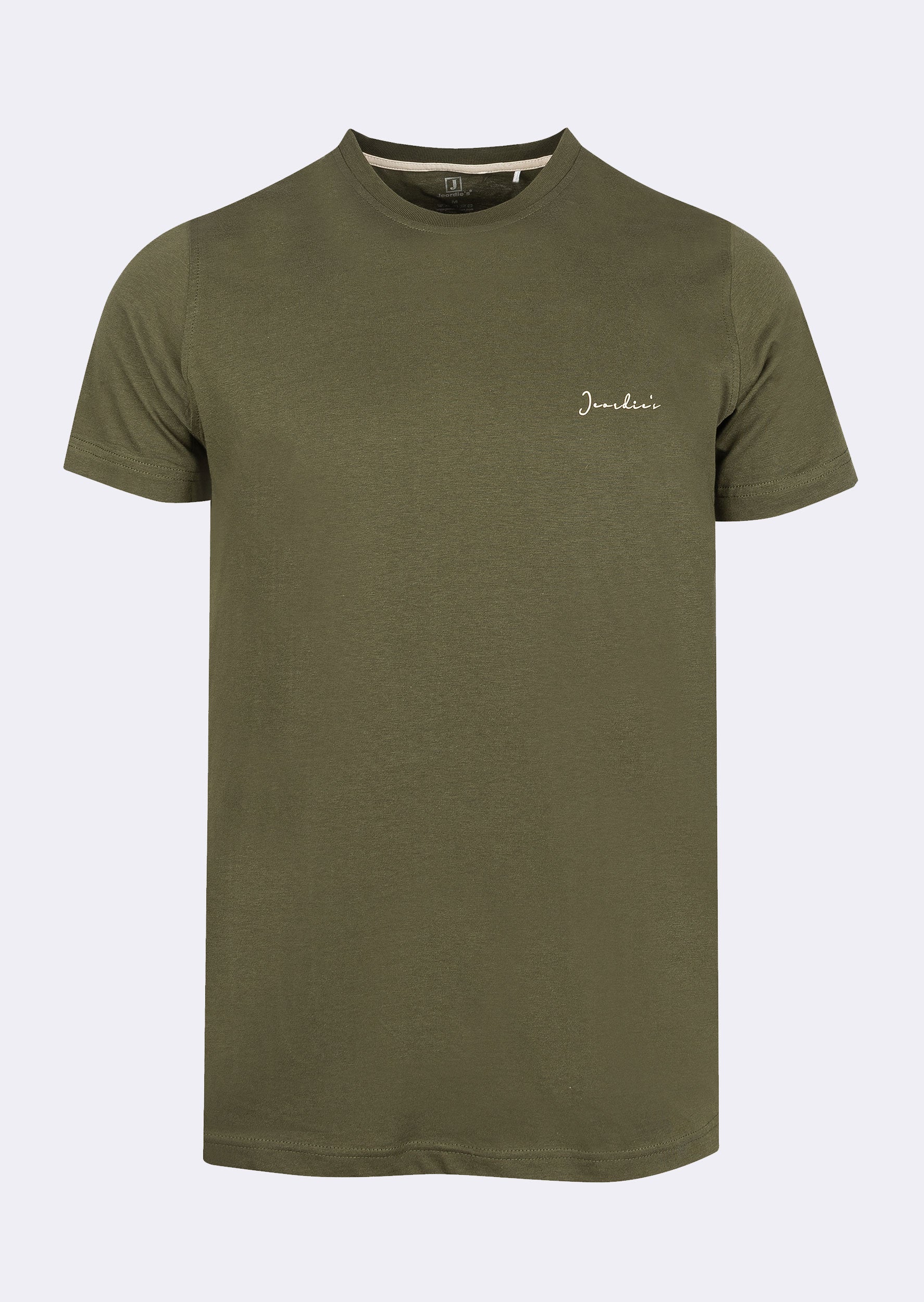 Khaki Crew Neck T-shirt