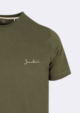 Khaki Crew Neck T-shirt