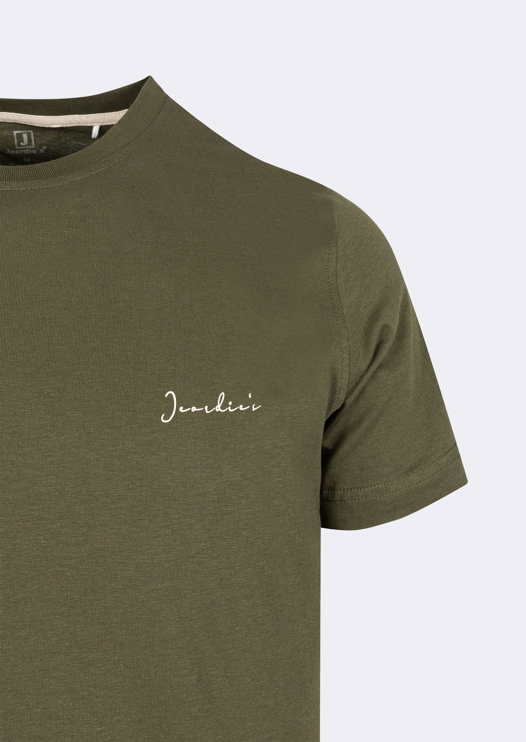 Khaki Crew Neck T-shirt