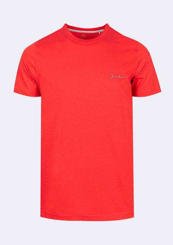 Red Crew Neck T-shirt