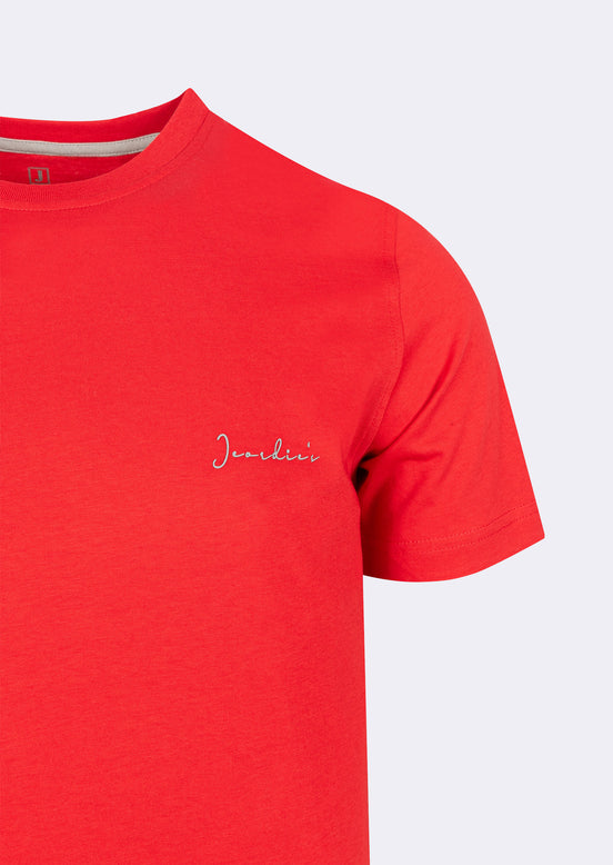 Red Crew Neck T-shirt