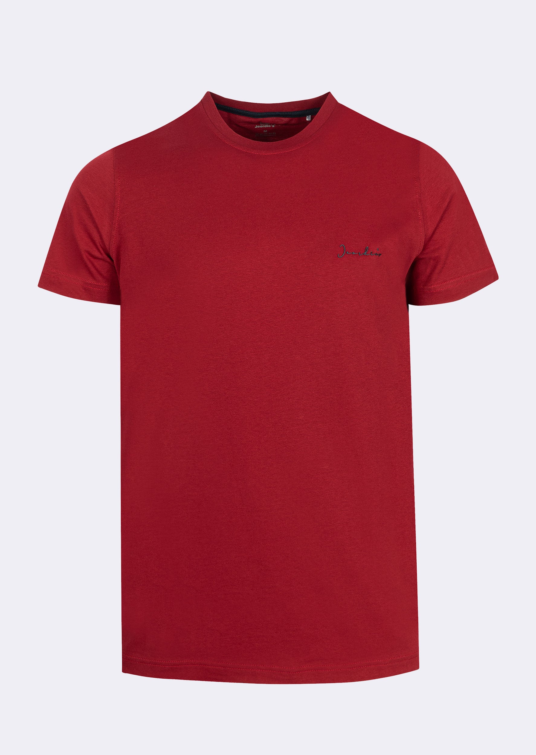 Burgundy Crew Neck T-shirt