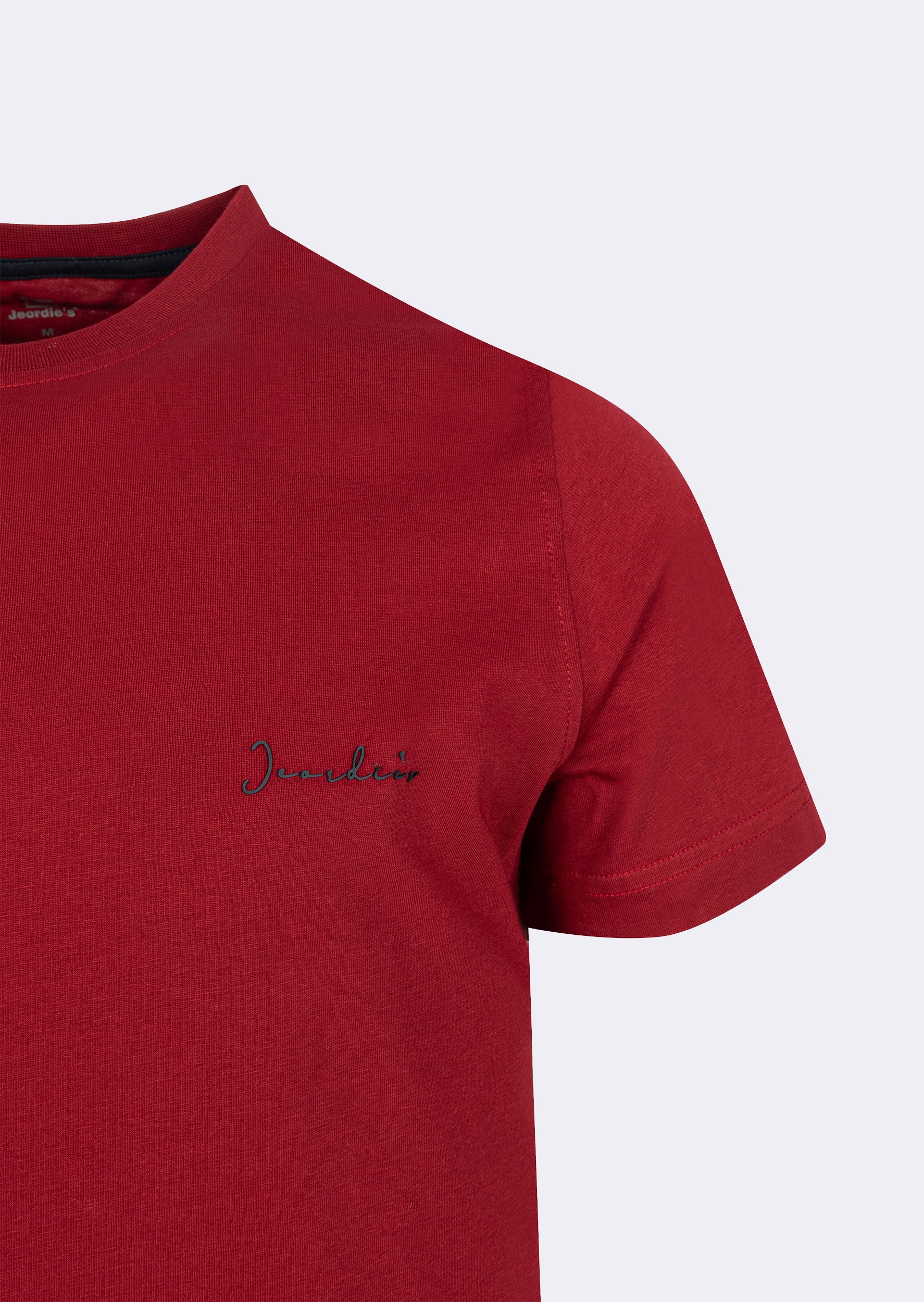 Burgundy Crew Neck T-shirt