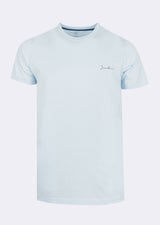 Light Blue Crew Neck T-shirt