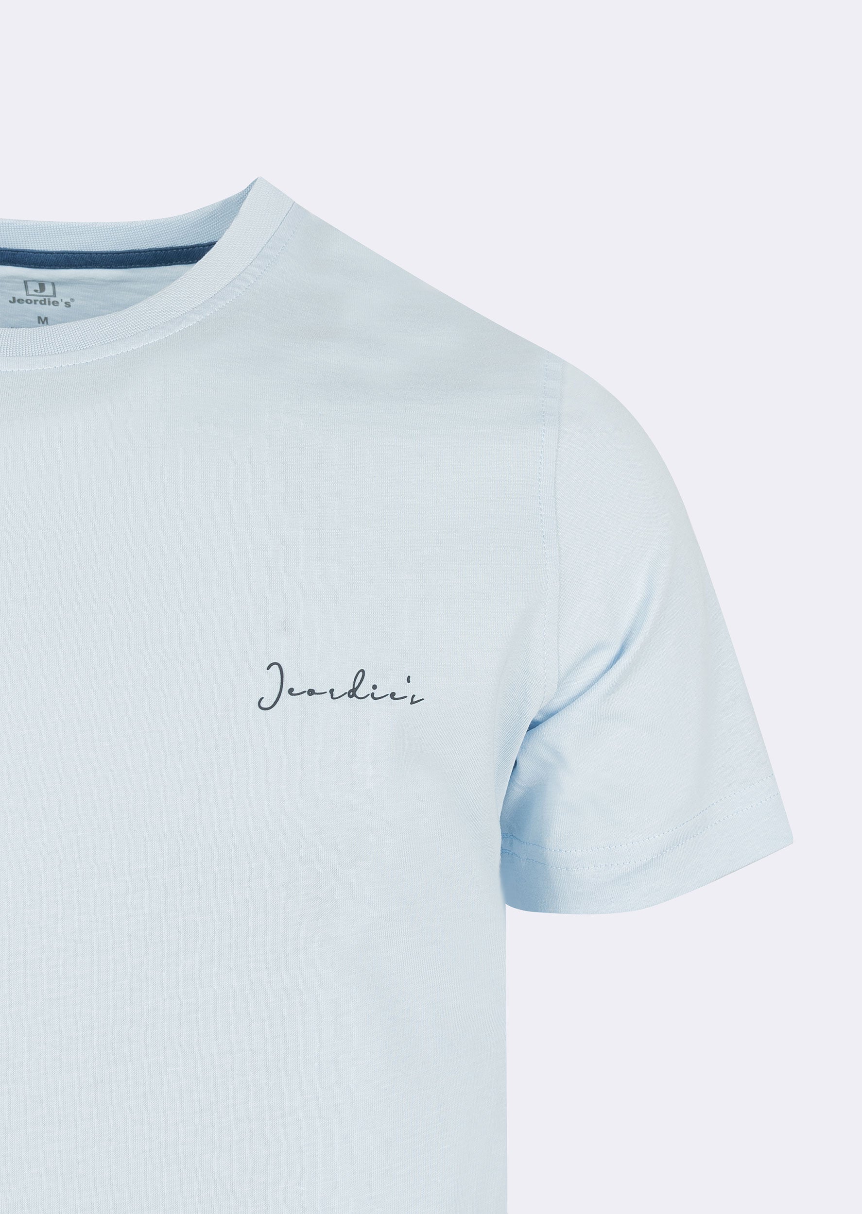 Light Blue Crew Neck T-shirt