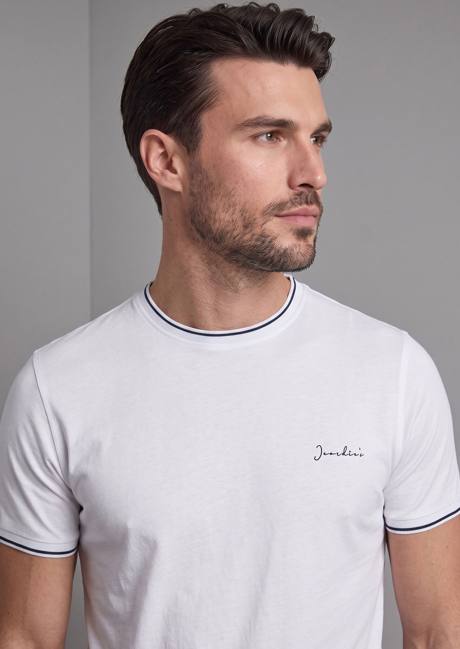 White Crew Neck T-shirt