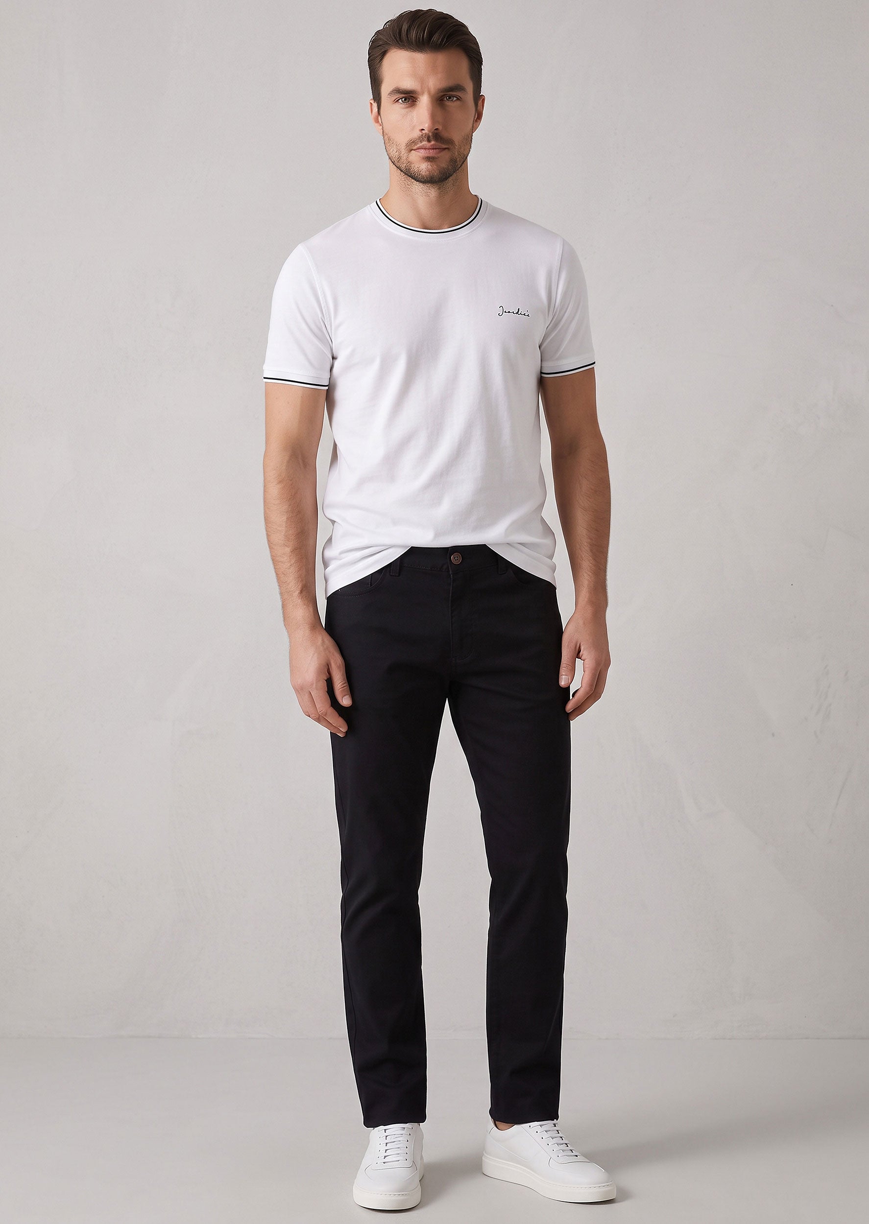 White Crew Neck T-shirt