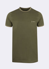Khaki Crew Neck T-shirt