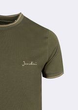 Khaki Crew Neck T-shirt