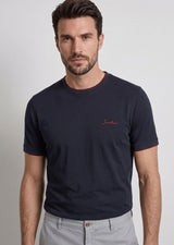 Navy Crew Neck T-shirt