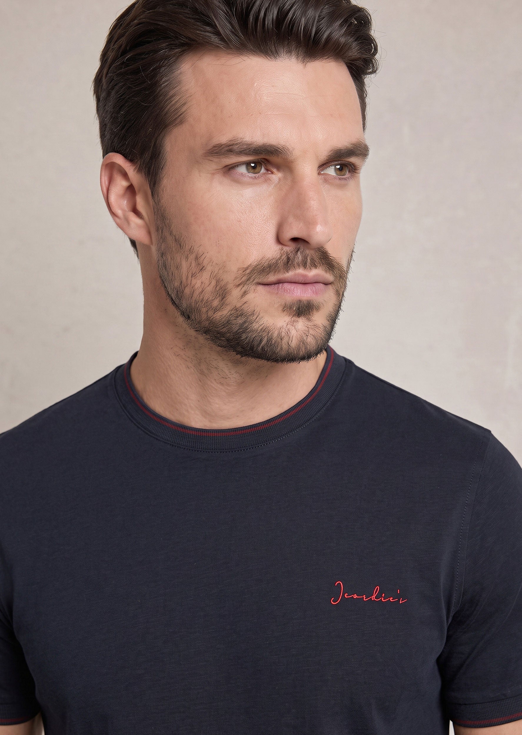 Navy Crew Neck T-shirt