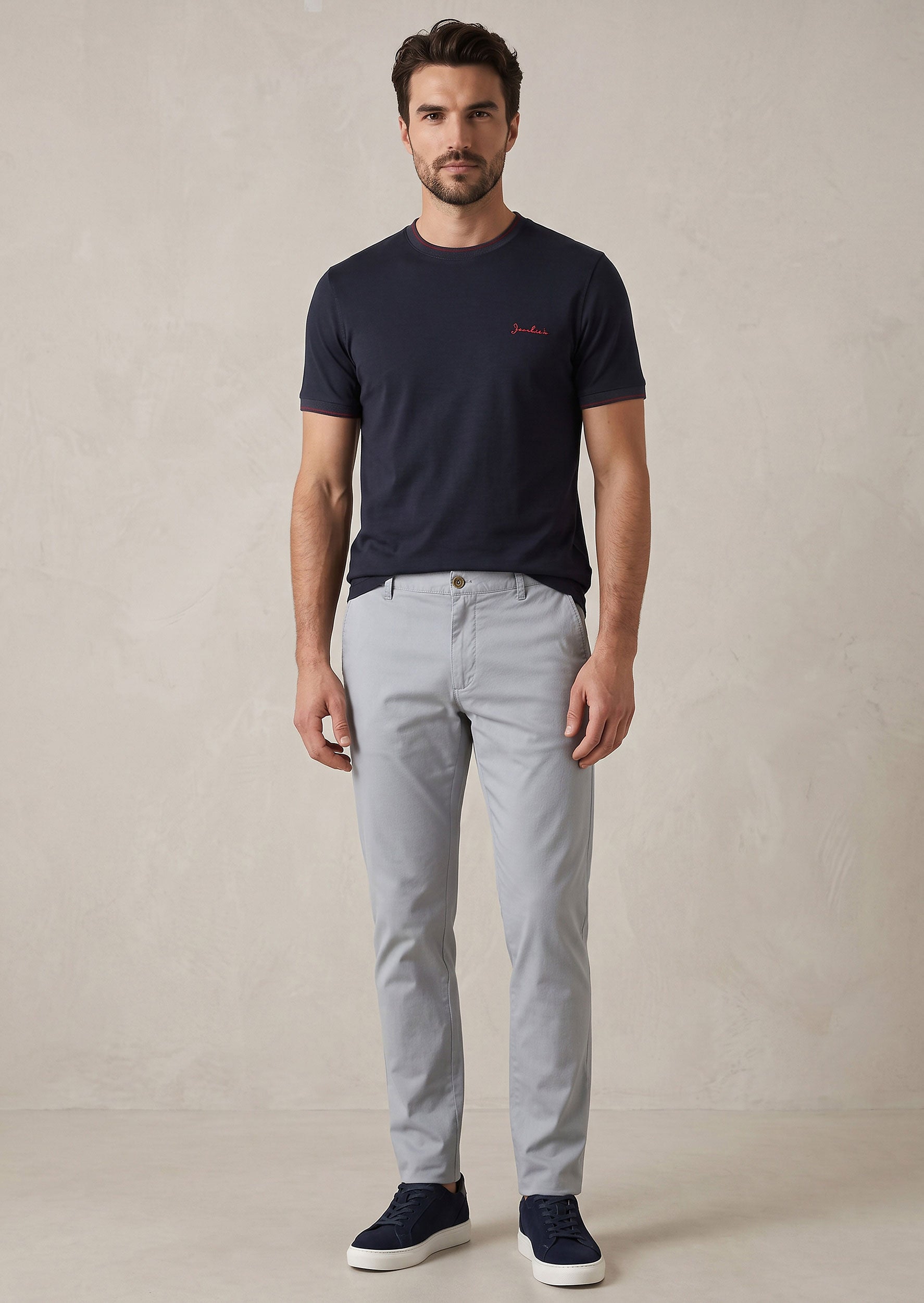 Navy Crew Neck T-shirt
