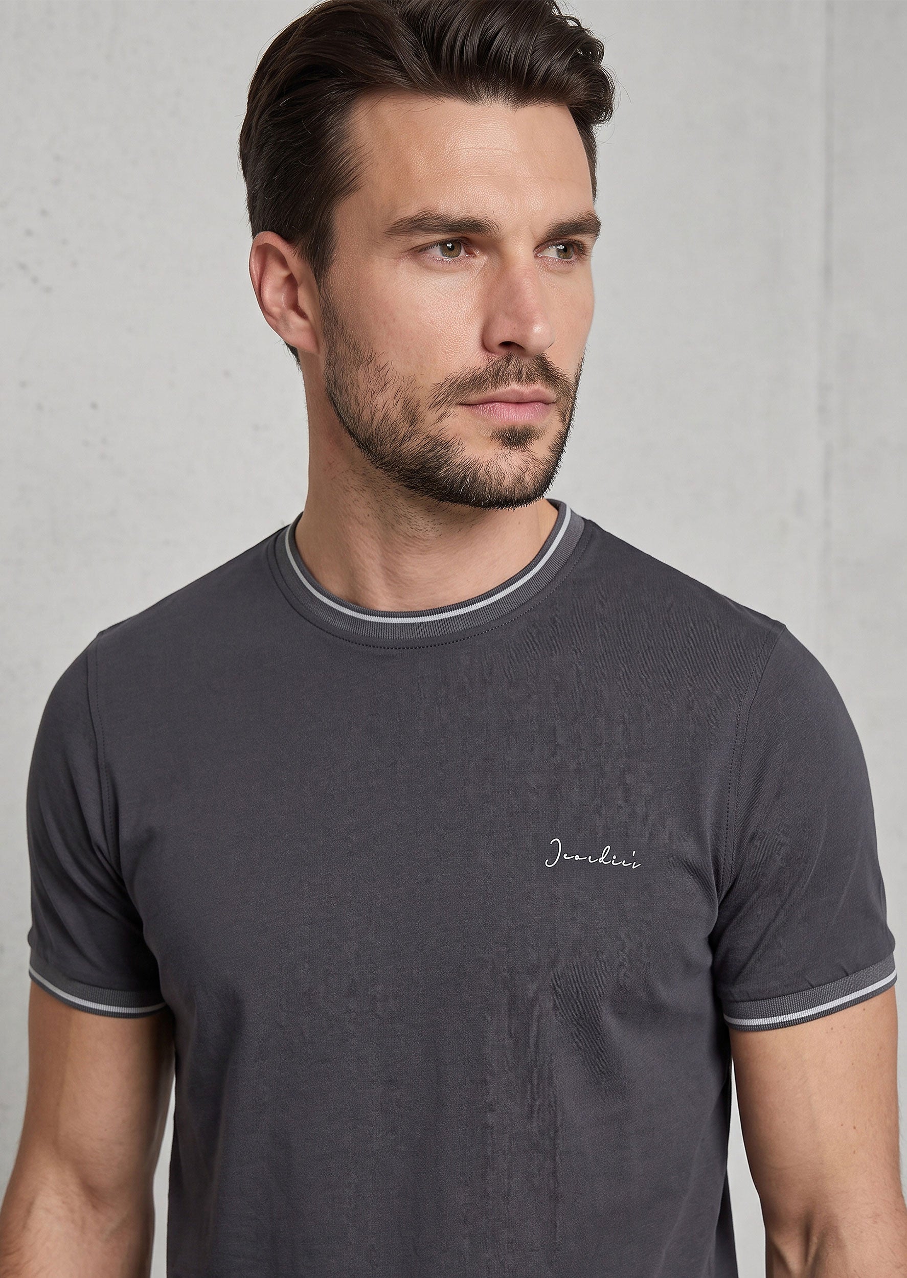 Charcoal Crew Neck T-shirt