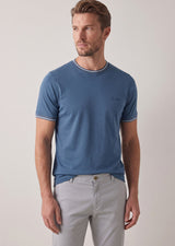 Indigo Crew Neck T-shirt