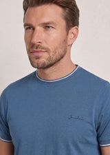 Indigo Crew Neck T-shirt