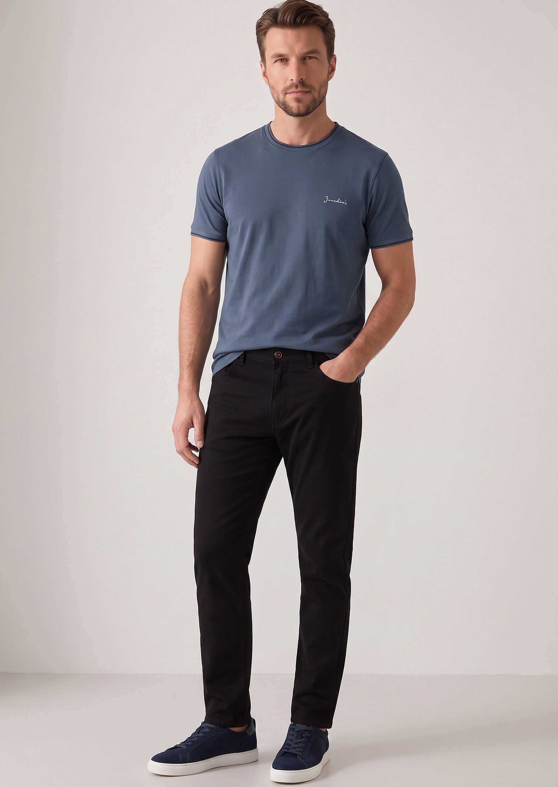 Marine Crew Neck T-shirt