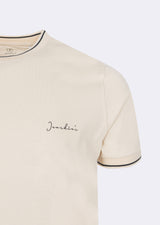 Light Beige Crew Neck T-shirt
