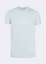 Light Blue Crew Neck T-shirt