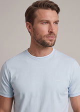 Light Blue Crew Neck T-shirt
