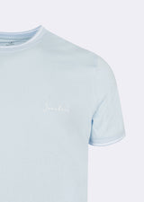Light Blue Crew Neck T-shirt