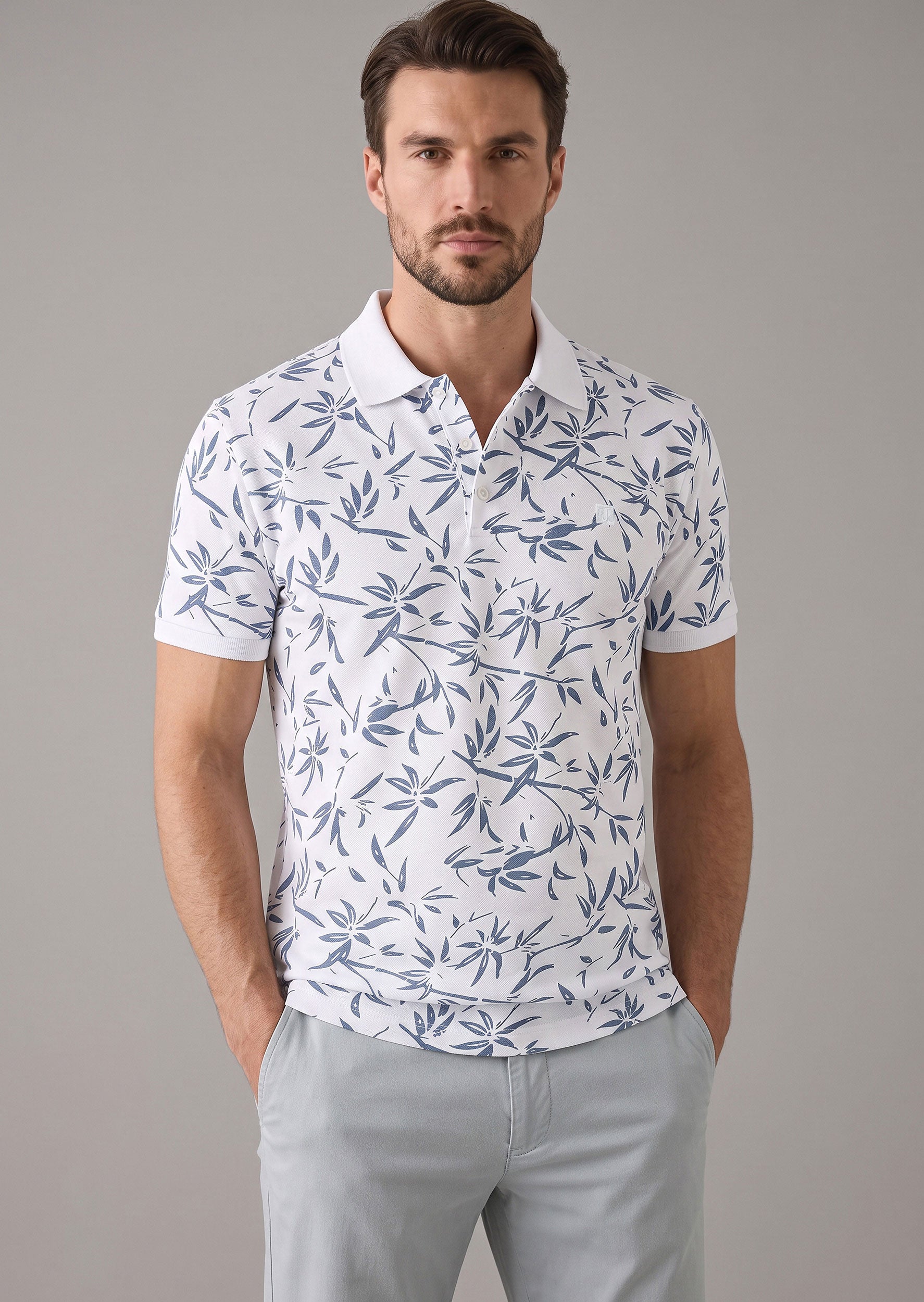 White Polo T-Shirt
