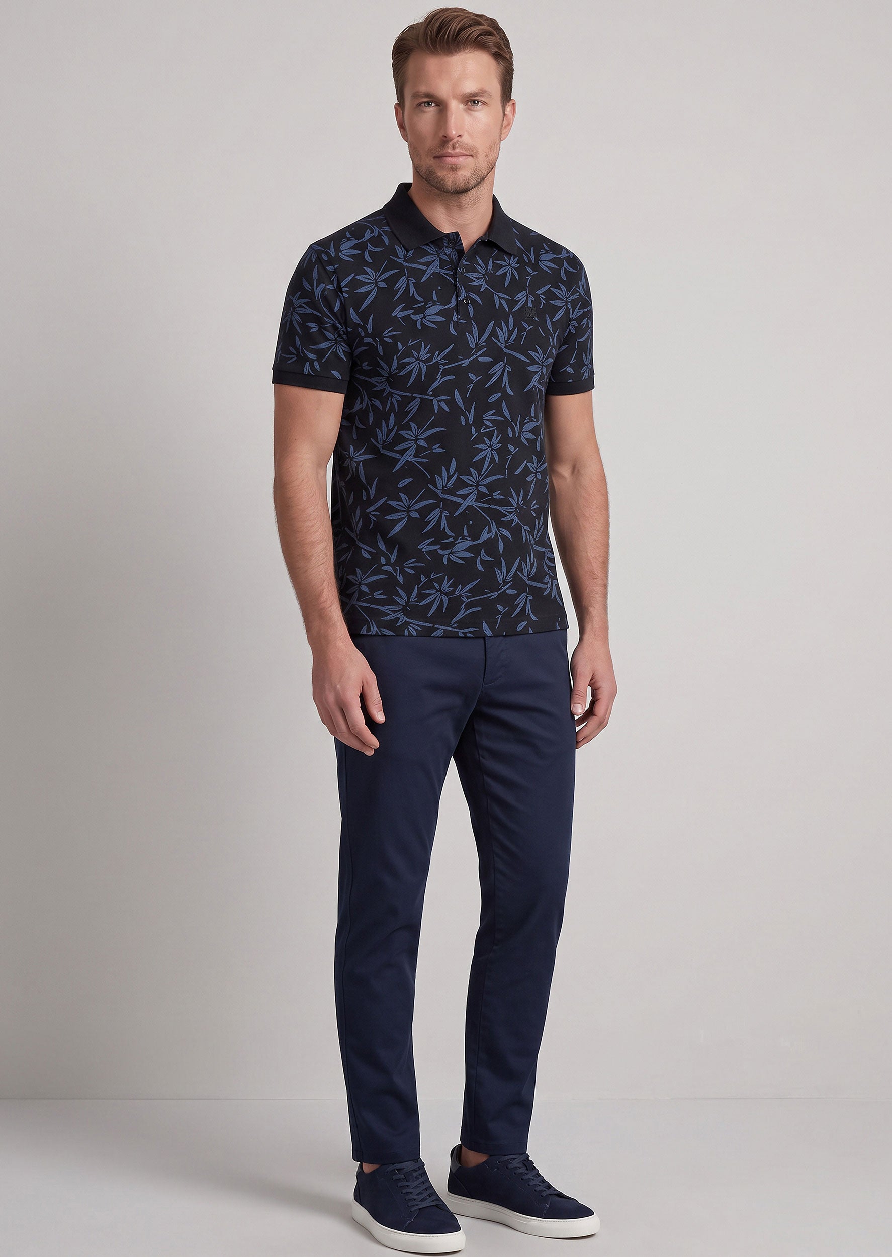 Navy Polo T-Shirt