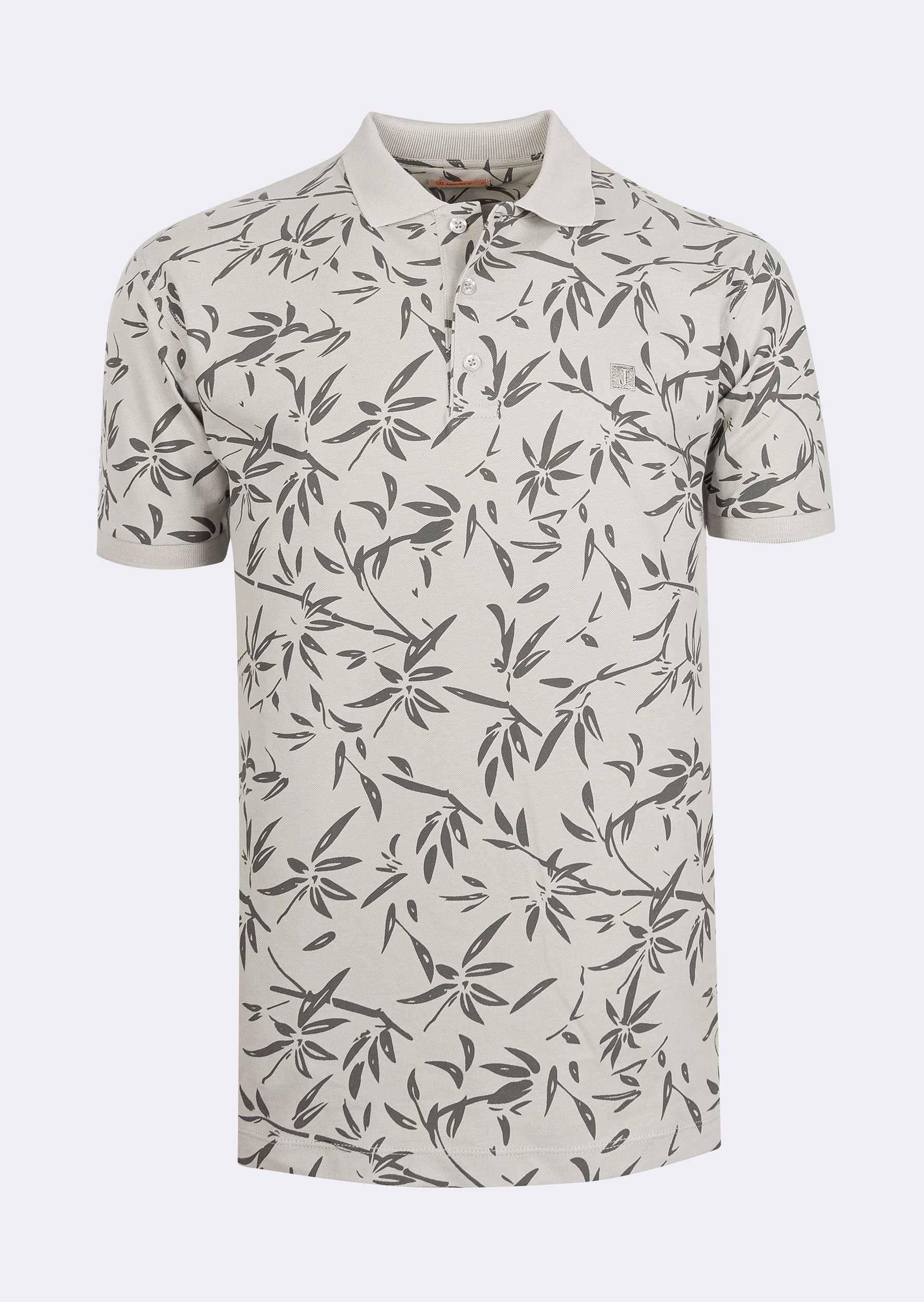 Ice Grey Polo T-Shirt