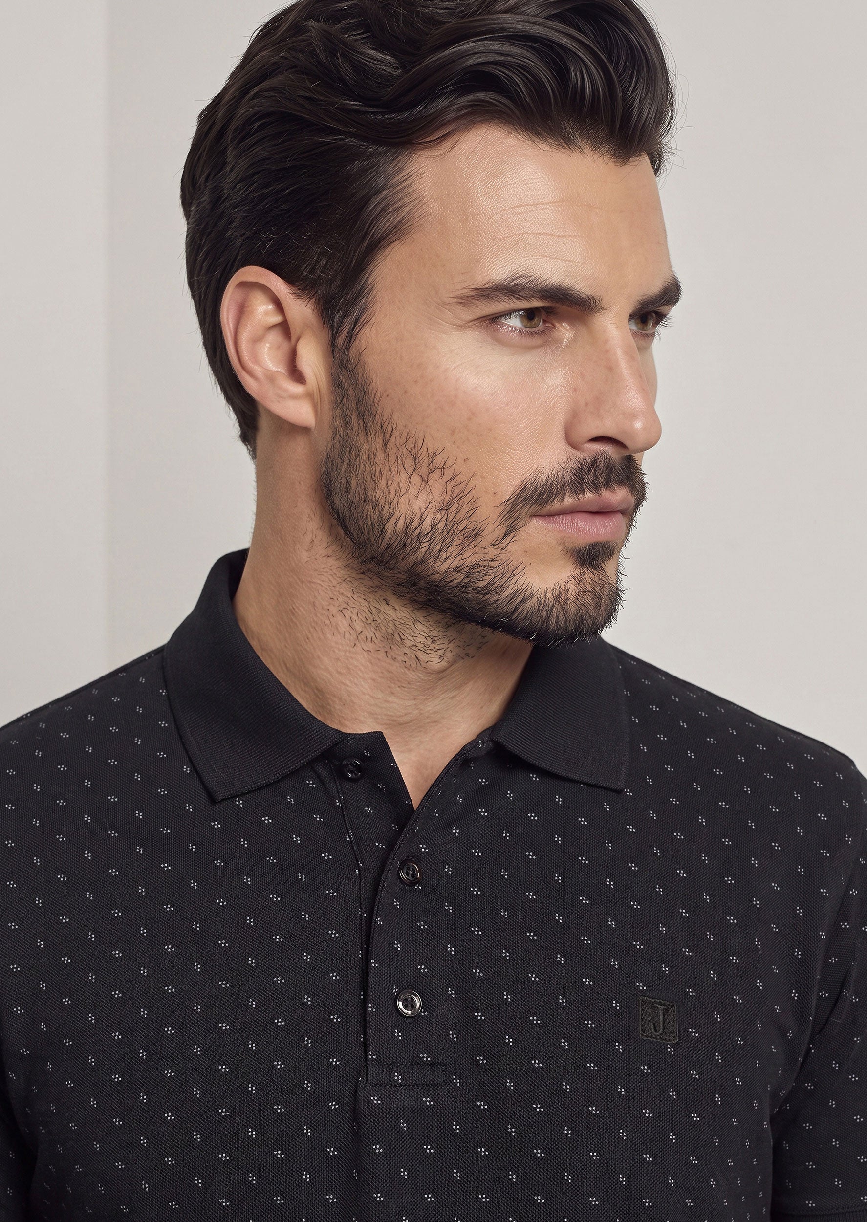 Black Polo T-Shirt