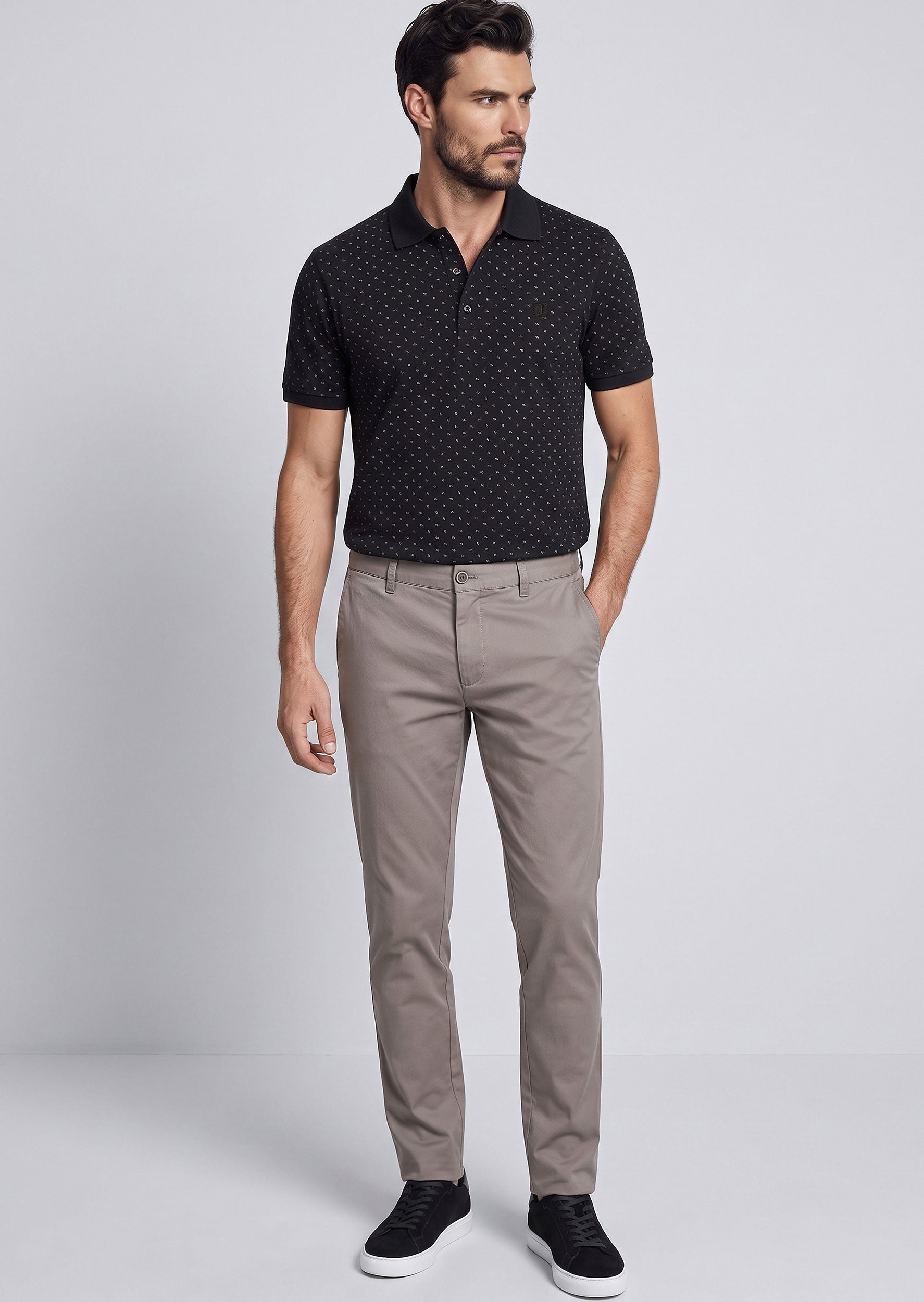 Black Polo T-Shirt