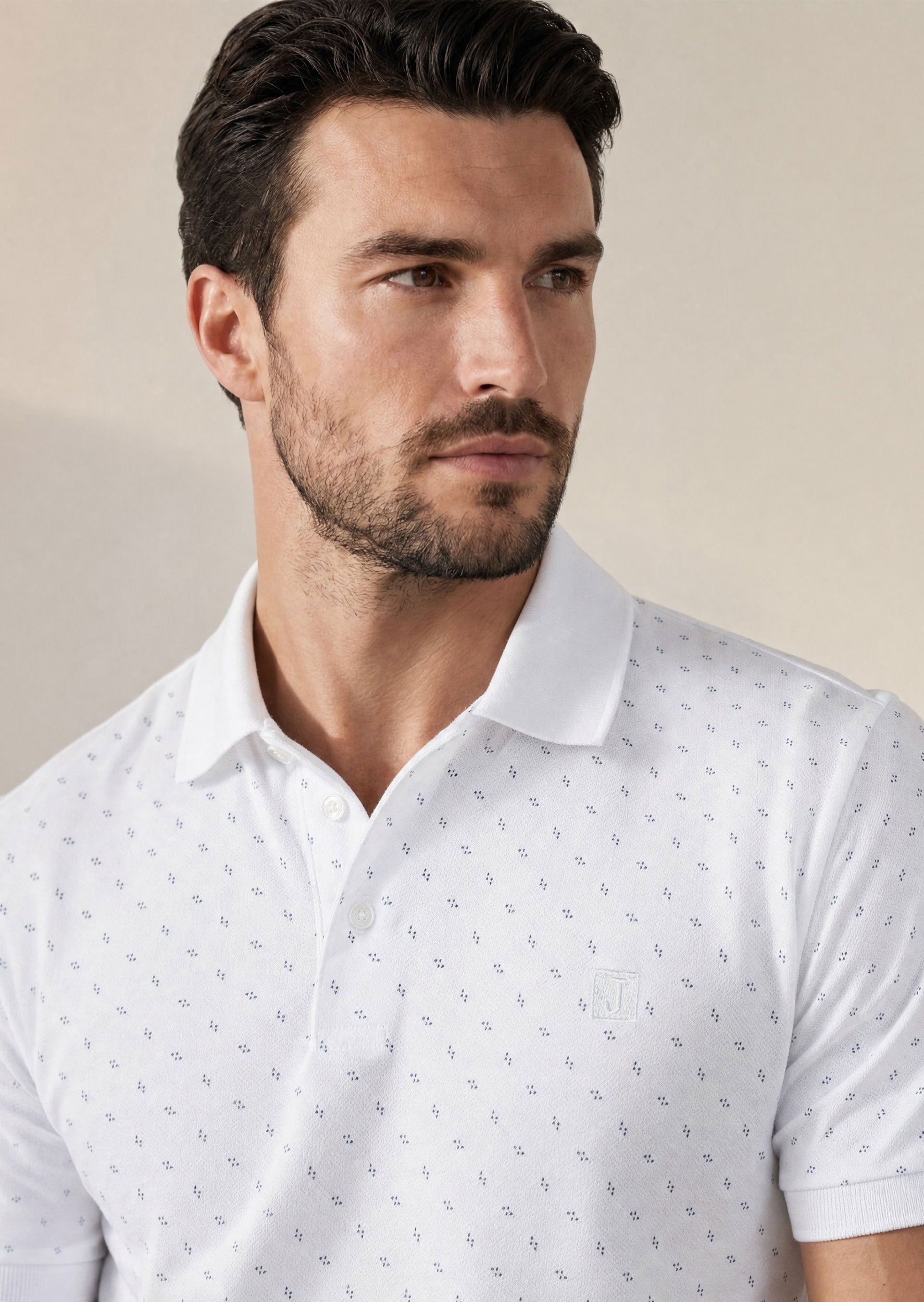 White Polo T-Shirt