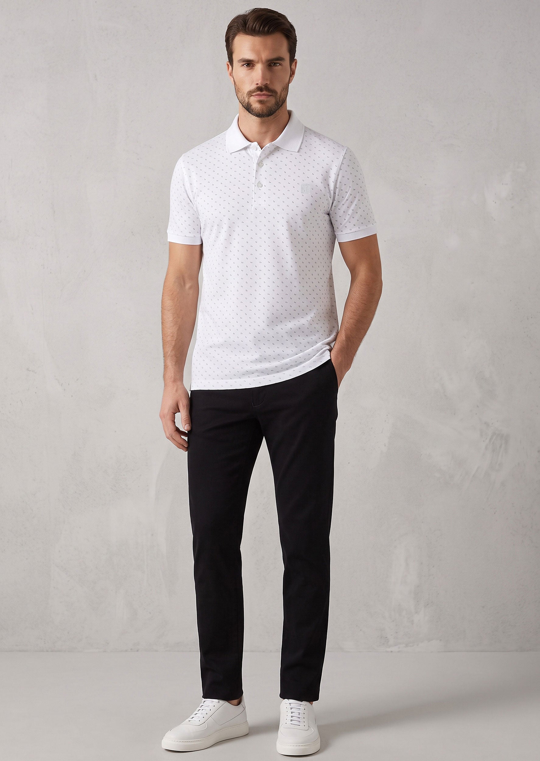 White Polo T-Shirt