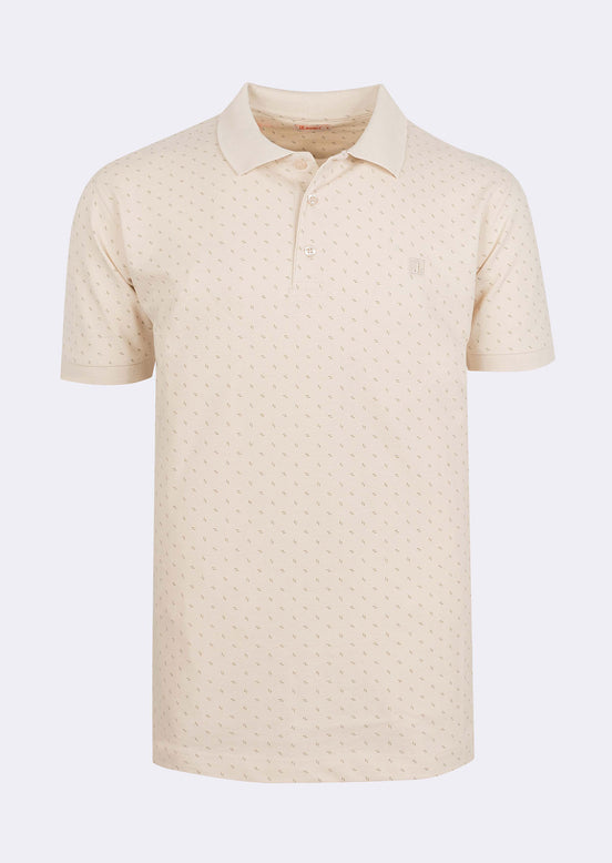 Beige Polo T-Shirt