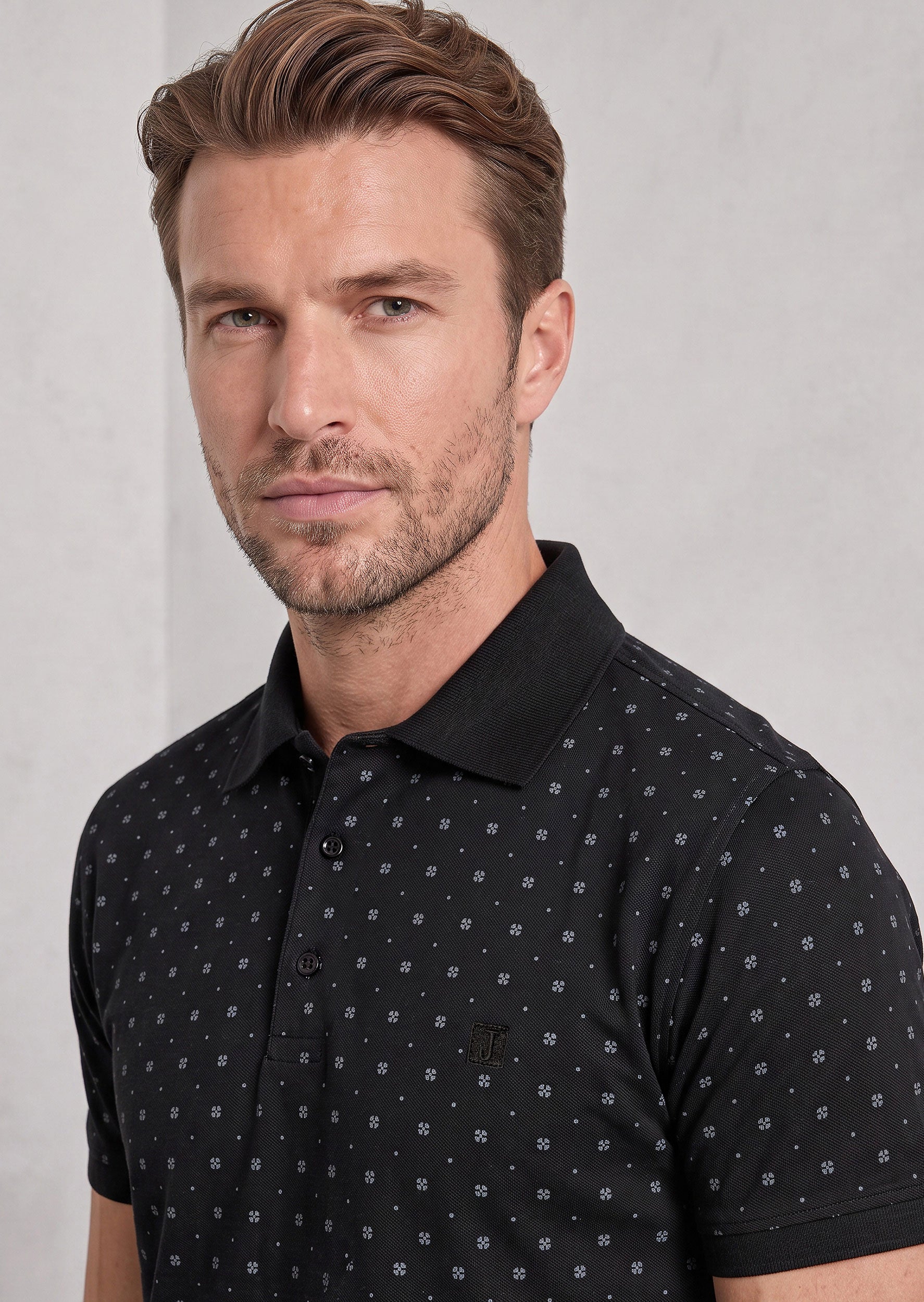 Black Polo T-Shirt