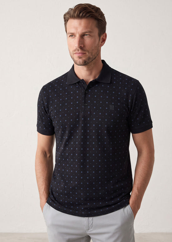 Navy Polo T-Shirt