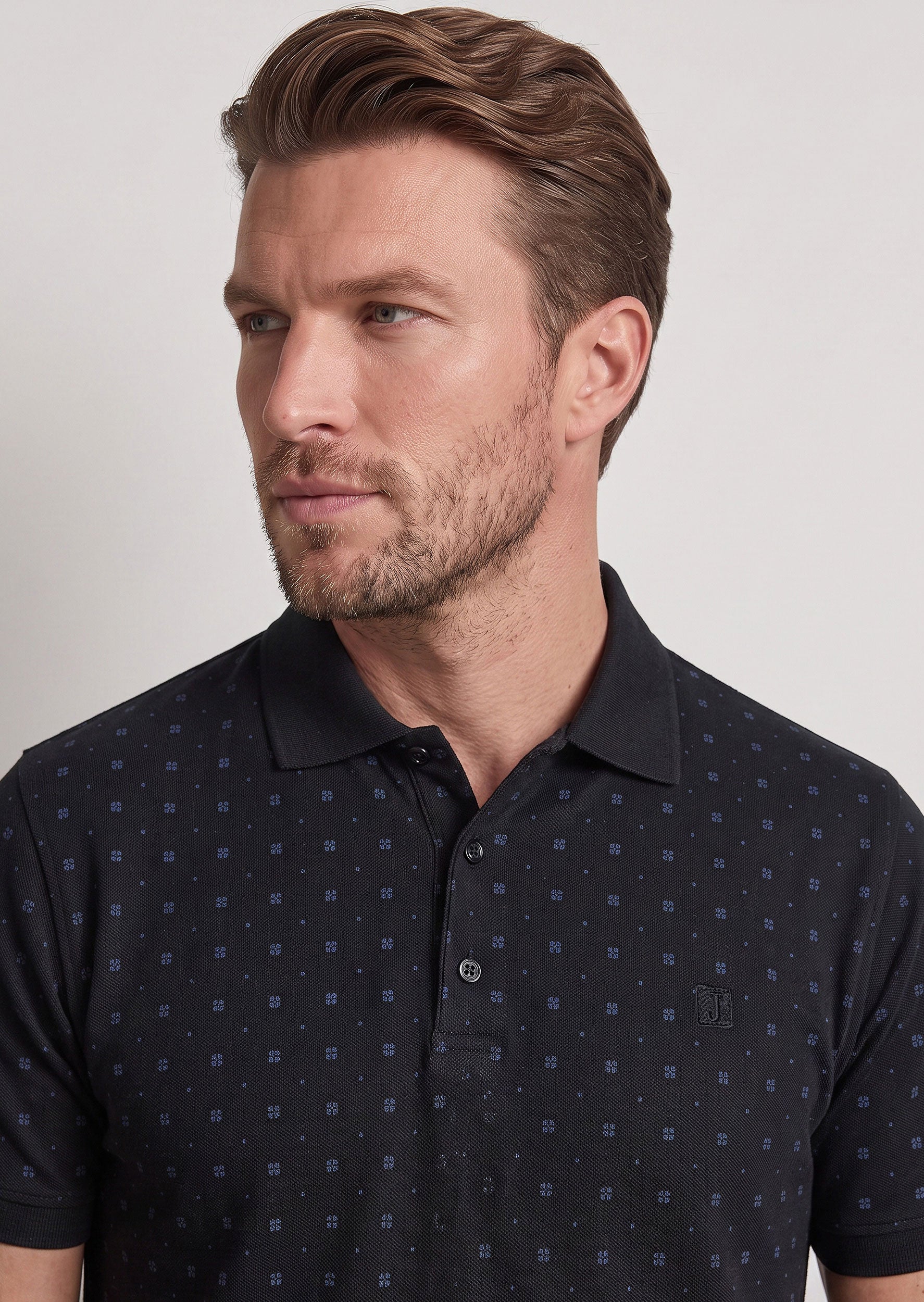 Navy Polo T-Shirt