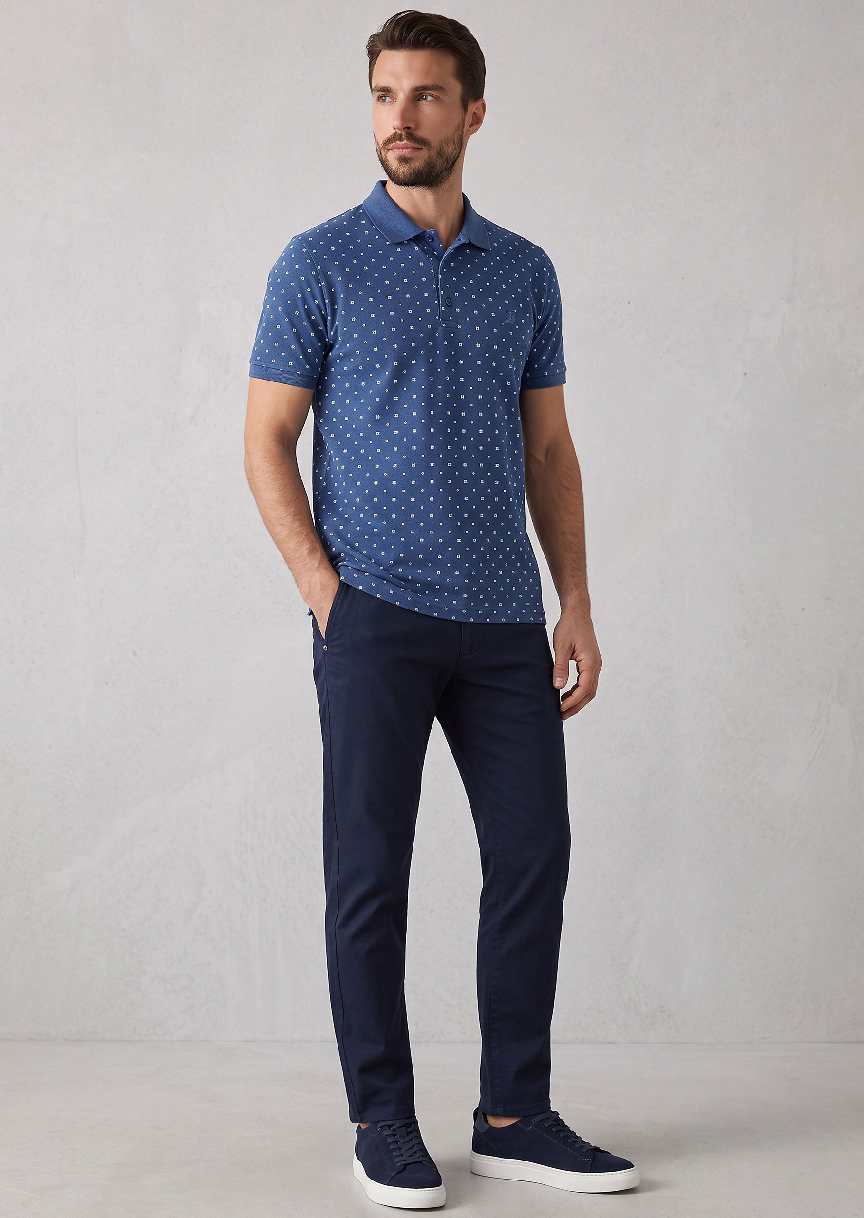 Marine Polo T-Shirt
