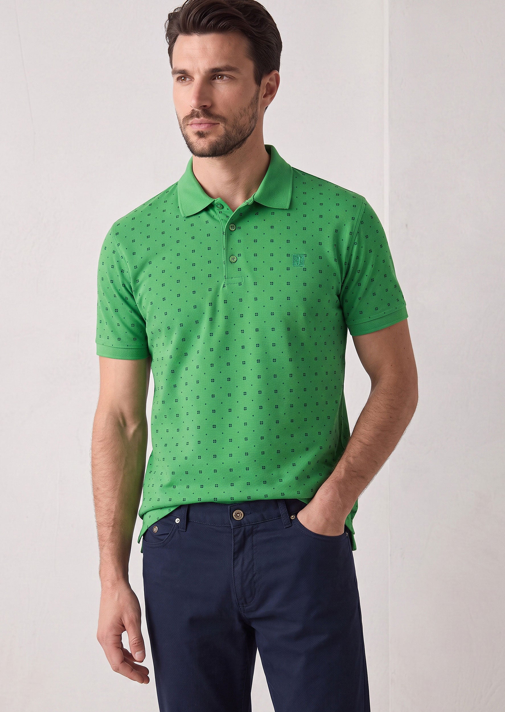 Dark Green Polo T-Shirt