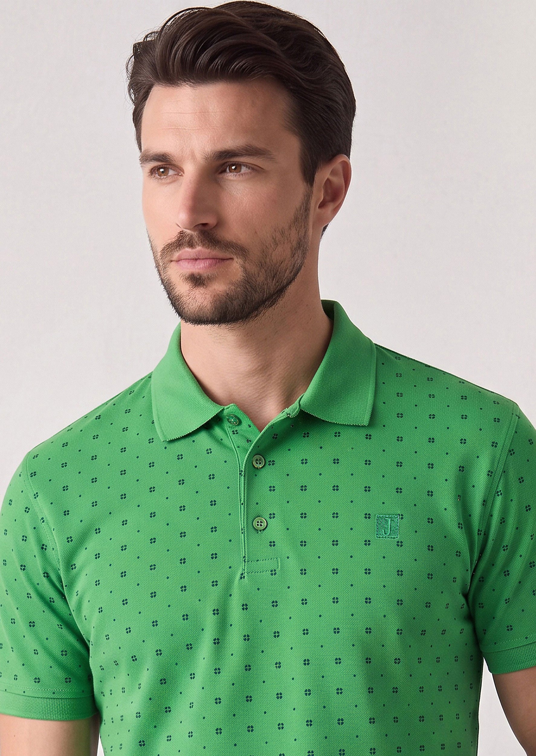 Dark Green Polo T-Shirt