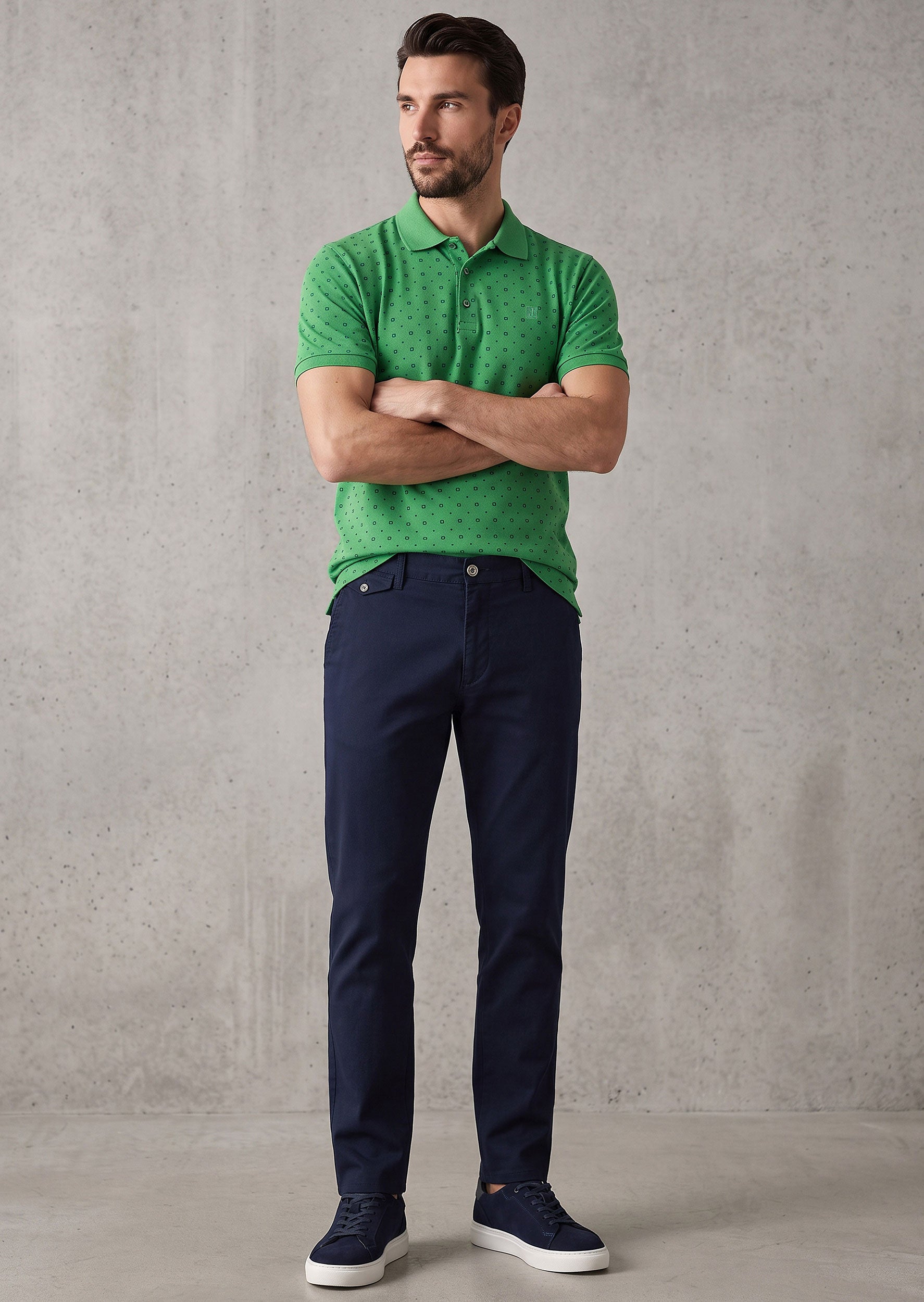 Dark Green Polo T-Shirt
