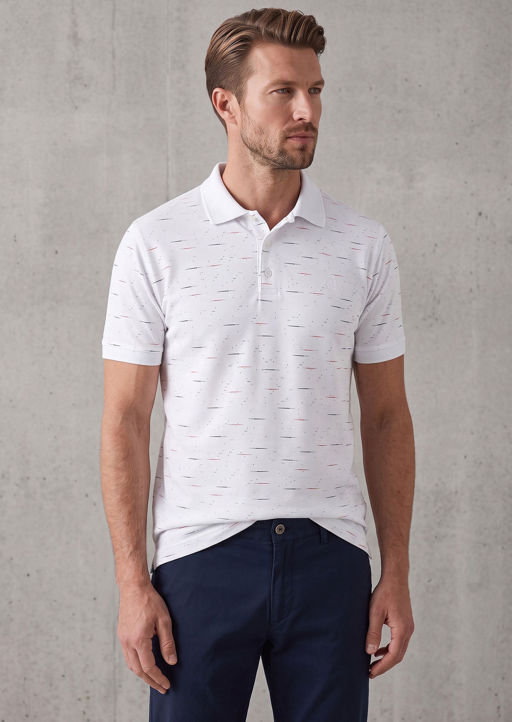 White Polo T-Shirt