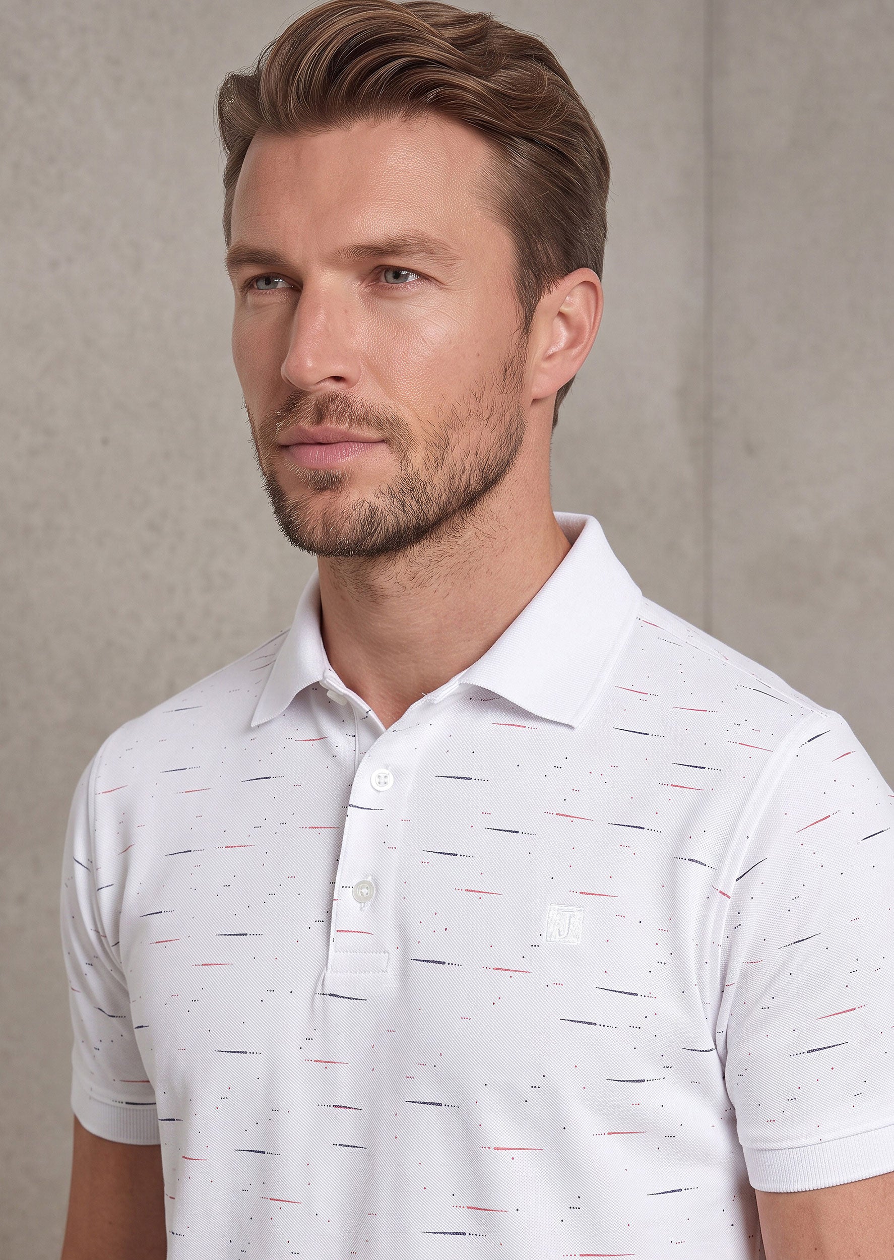 White Polo T-Shirt