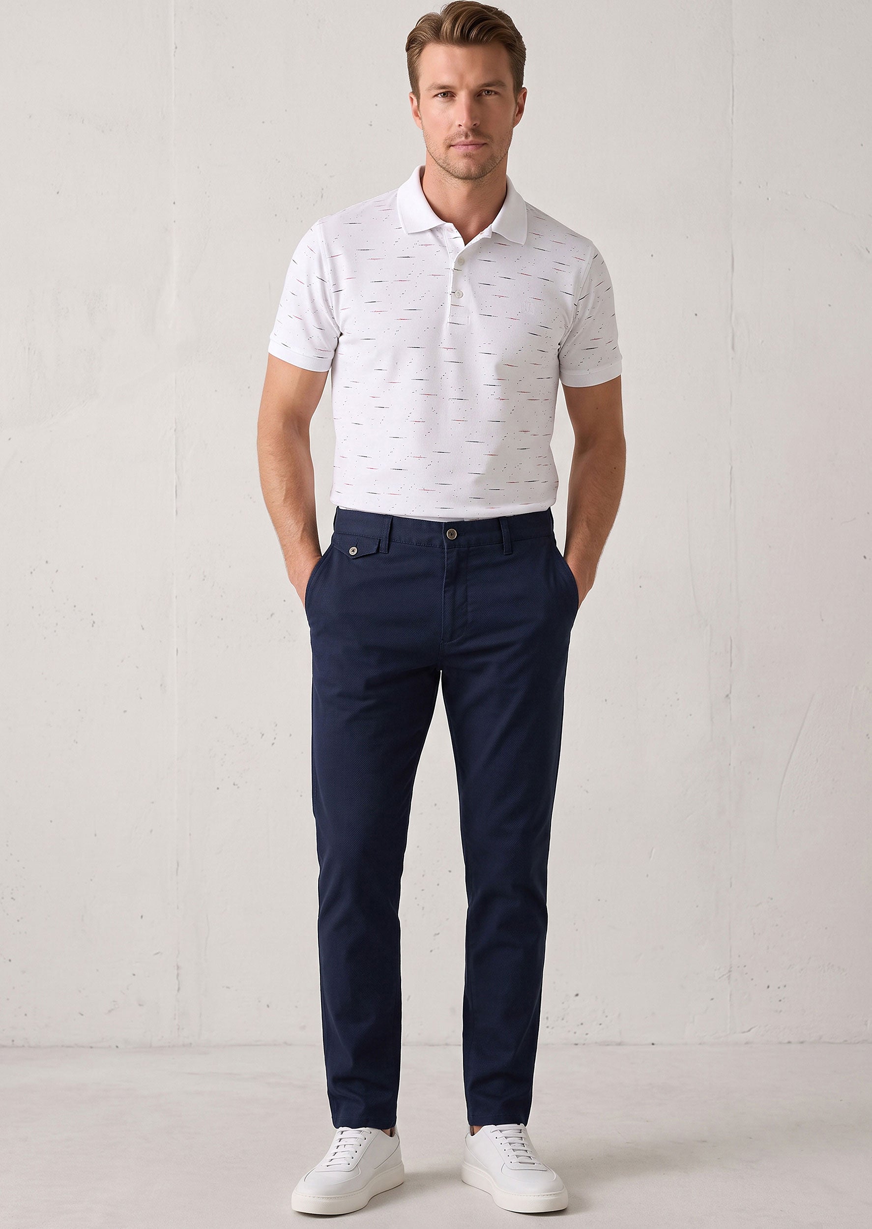 White Polo T-Shirt