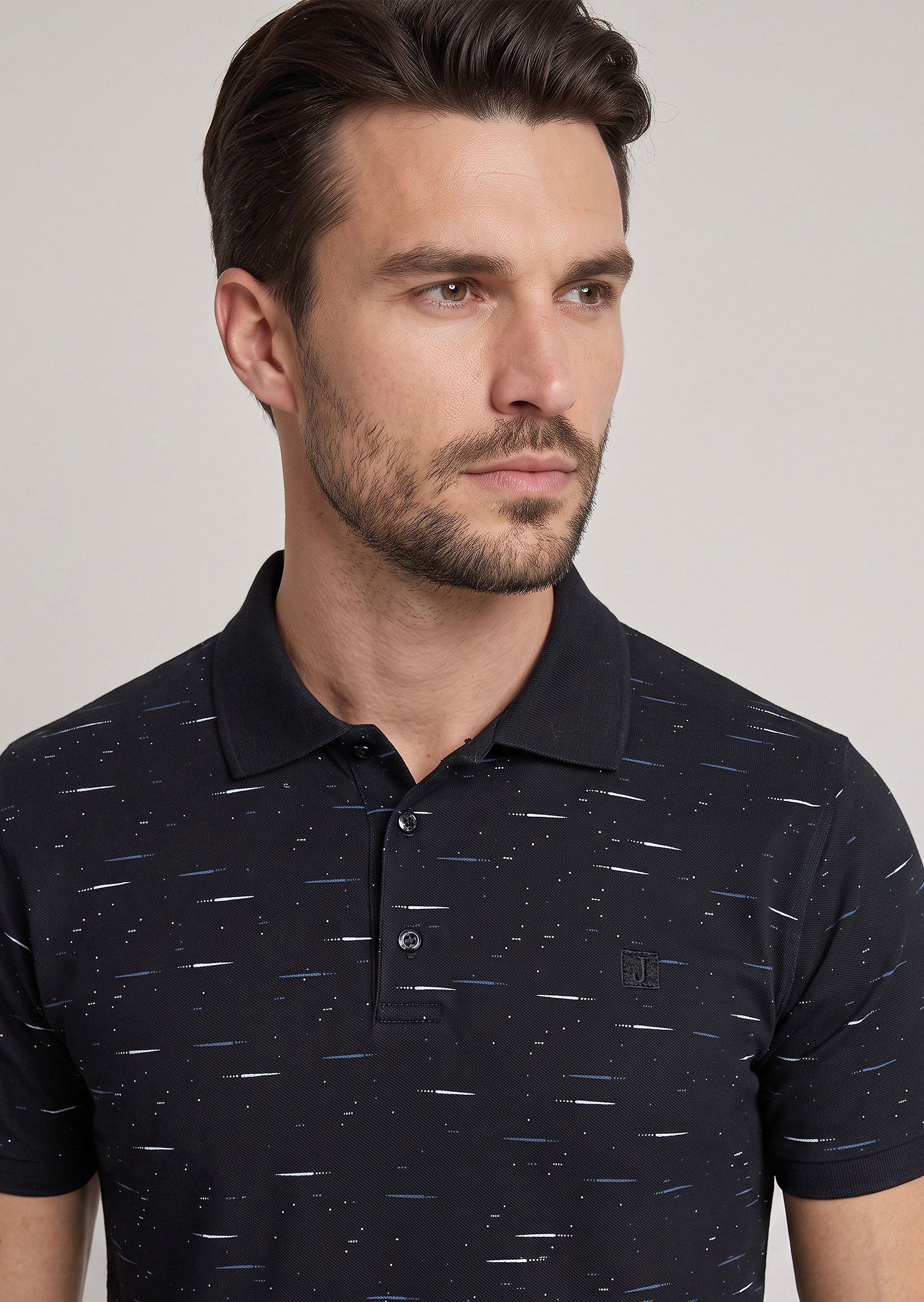 Navy Polo T-Shirt