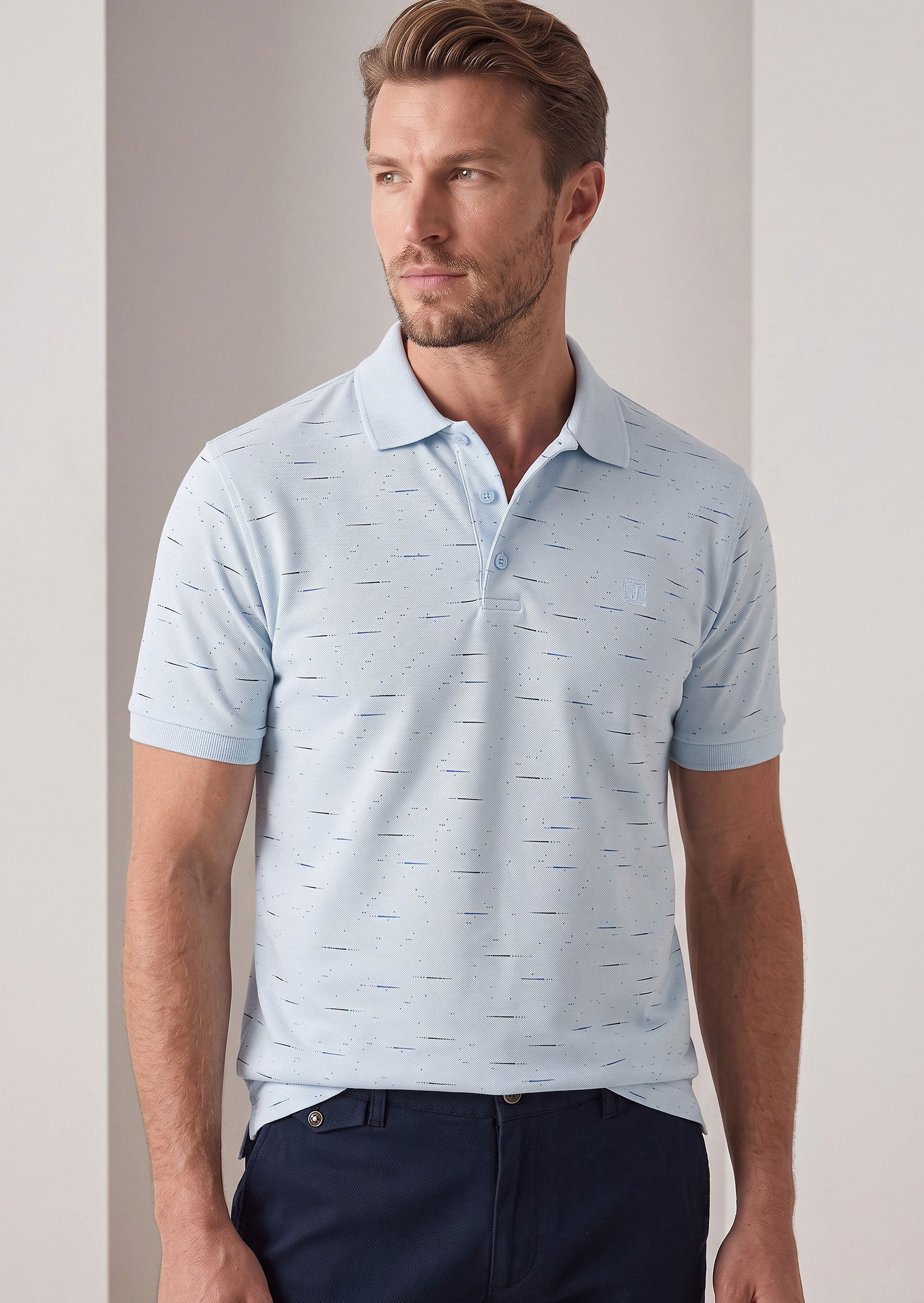 Blue Polo T-Shirt