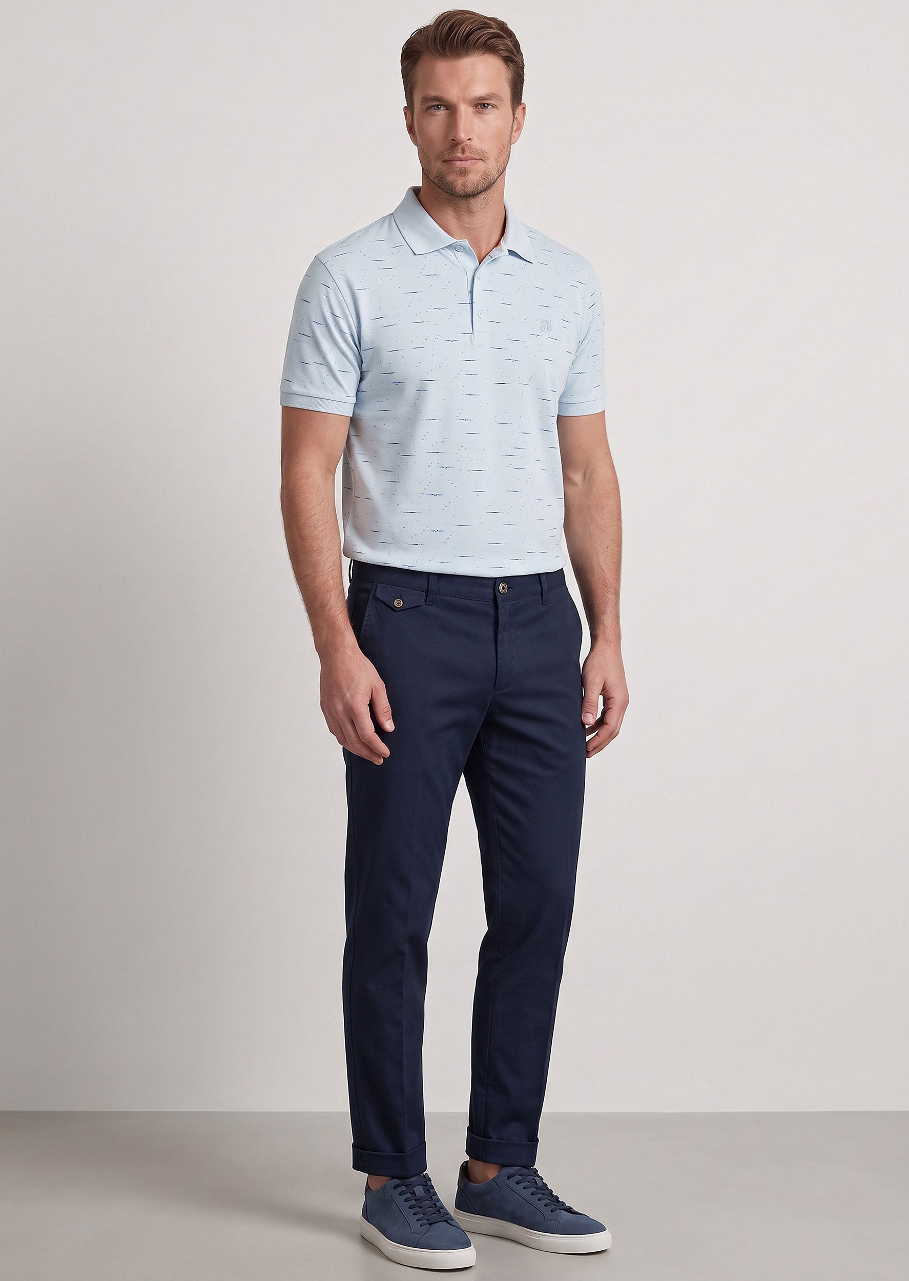 Blue Polo T-Shirt